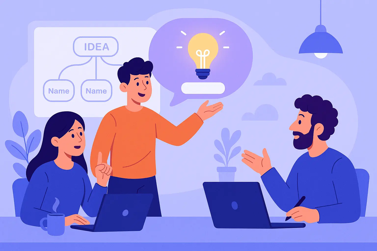 How to Brainstorm a Startup Name That Converts